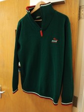 Official Jaguar  F1 Motorsport  Rare Jumper Size S 40" - Wool Blend  Green