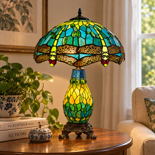 Handcrafted tiffany style - handcrafted,