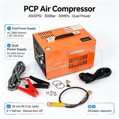Pcp air compressor - air,
