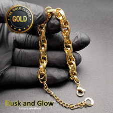 18ct Gold Plated Belcher