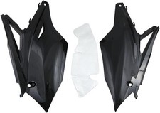 UFO Side Panels For Kawasaki KXF250 2017 2018 2019 2020 Black