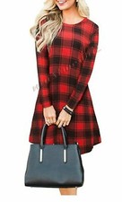 Womens Swing Skater Dress