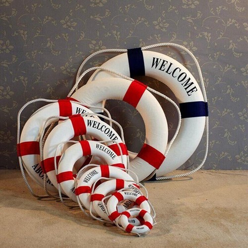 Welcome aboard lifebuoy wall - welcome,