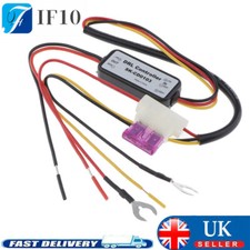 Car LED Daytime Running Light Relay Harness Dimmer 3A Auto DRL Controller UK