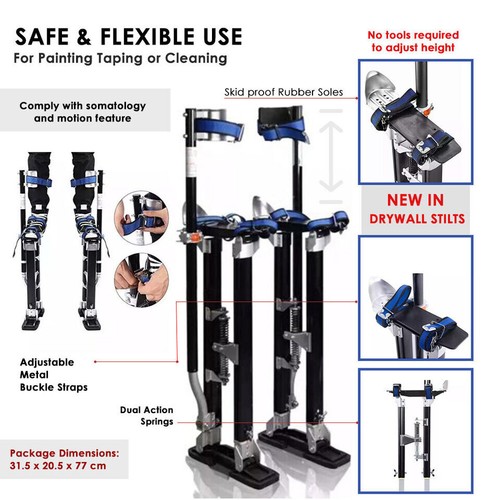 Drywall stilts - 24"-40",