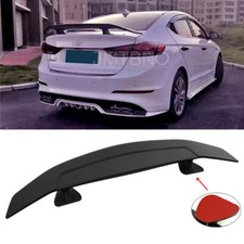 47'' Matte Black Rear Trunk Spoiler Wing GT Style Racing Car Sedan Universal