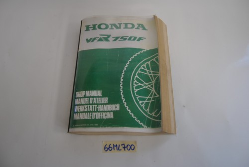 Shop manual honda vfr 750 - shop,
