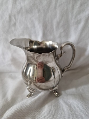 Vintage silver plated cream - vintage,