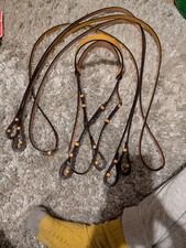 English Leather Western Bridle Mustard