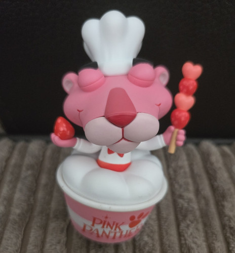 Pink panther chef plastic - chef,