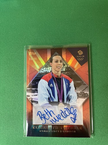 Beth tweddle topps team - topps, gb