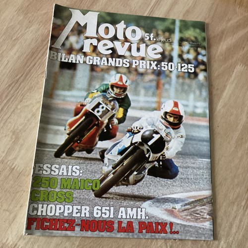 Magazine motorcycle 1977 - motorcycle, no