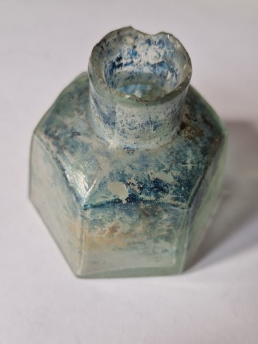 Antique victorian glass ink - antique,