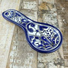 Mexican Talavera Ceramic Spoon