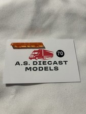 (CC) Corgi Modern Truck Orange