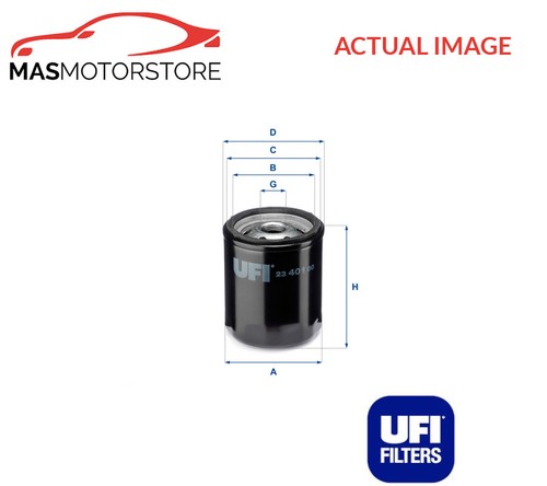 Engine oil filter ufi 2340100 - filter,