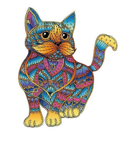 Eureka rainbow wooden puzzle - eureka,