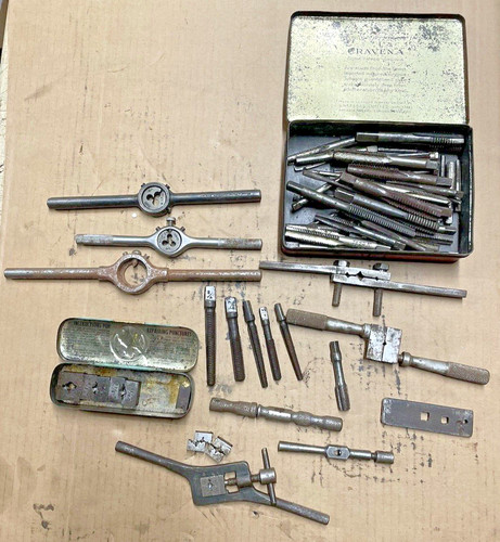 Vintage taps dies lots - vintage,
