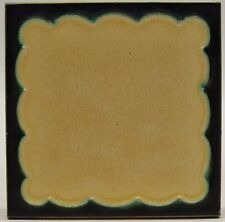 Vintage Decorative Plain Tile by Pilkington C1960