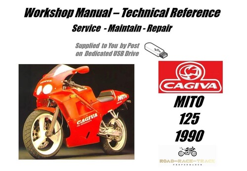 Cagiva mito 125 service repair - cagiva,