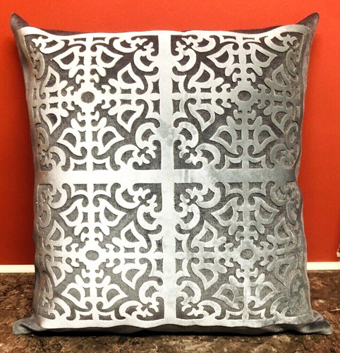 Grey silver geometric - grey, &