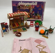 Playmobil Victorian 5341 Market Produce Stand Pink Series With Box