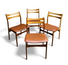 SET OF FOUR DANISH TEAK DINING