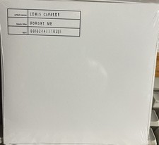 NEW LIMITED EDITION HAND SIGNED LEWIS CAPALDI FORGET ME WHITE LABEL CD SINGLE