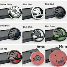 Pcs 80mm/90mm Skoda Emblem