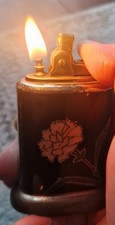 Vintage Lighter Hand Painted