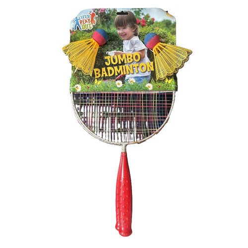 Jumbo badminton racquets - badminton,