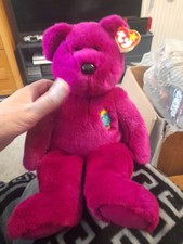 Ty Beanie Buddies Collection Millennium Bear With Tag