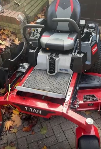 Toro titan zero turn ride - titan, ride-on