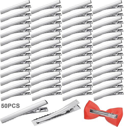 Crocodile clips hair - clips, pcs