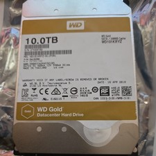 WD Gold  WD101KRYZ  10TB , 90 day warranty, tested on Sentinel Pro, synology Nas