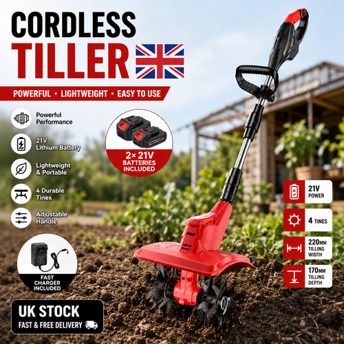 Cordless cultivator rotavator - cordless,