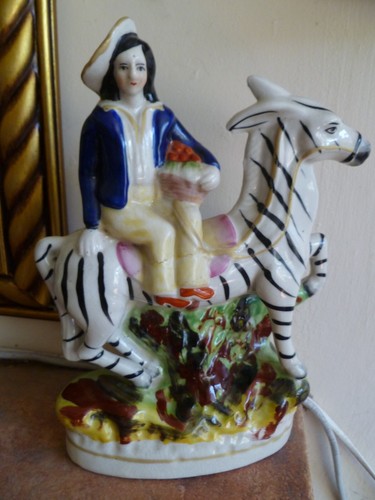 Antique staffordshire flatback - staffordshire,