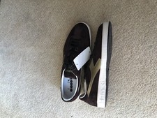 Vintage Diadora Brown And Gold