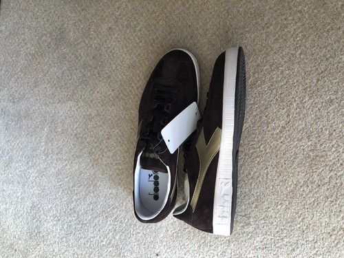 Vintage diadora brown and gold - diadora,
