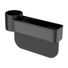Car Seat Gap Filler Storage Box Crevice Side Catcher Pocket Cup Holder Organizer