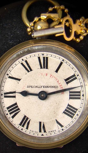 Railway timekeeper swiss - timekeeper, roman