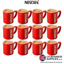 Nescafe Iconic Nestle Stylish Modern Red/White Tea & Coffee Mug 8oz