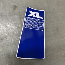 HONDA XL PETROL TANK STICKERS