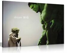 The Hulk Comic Book Movie Canvas Wall Art Picture Print