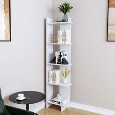Tall Corner Bookcase Shelf 5