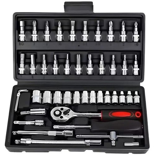 46pcs car repair socket set - car,