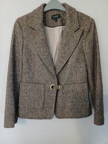 Topshop women wool mix - wool,