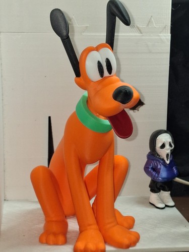 Printed pluto figurine - 3d,