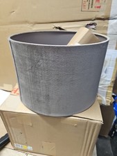 M&S Velvet Lamp Shade Latte