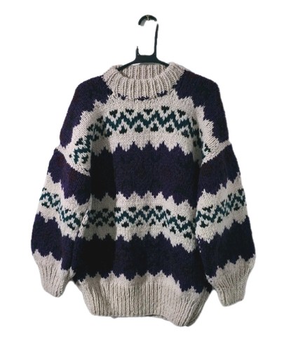 Vintage alpaca purple wool - vintage,